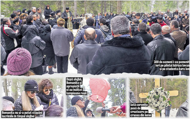 Romaniţa, cu noul soţ la pomana lui Iovan! FOTO/VIDEO