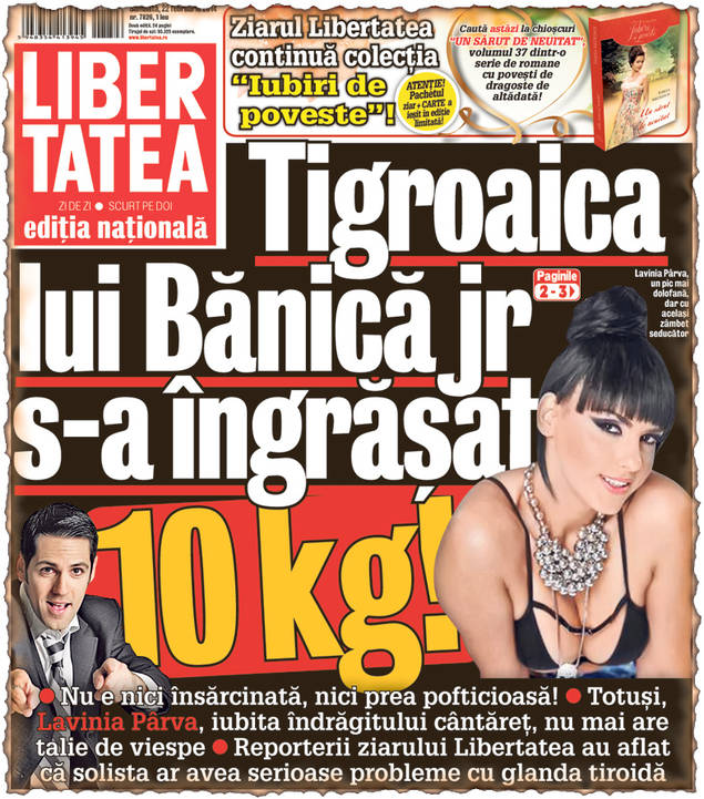 EXCLUSIV LIBERTATEA | Lavinia Pârva, păzită de Bănică jr să nu se sufoce noaptea în somn!