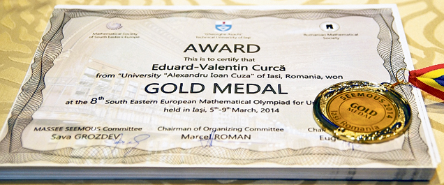 El e «şef» la MATE! Eduard Valentin Curcă a fost campion absolut