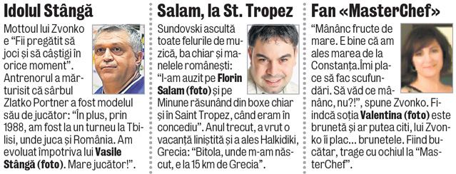 Filosofia lui Zvonko Sundovski, antrenorul de la HCM Constanţa: «Nu am şi nu caut un Messi!» | INTERVIU