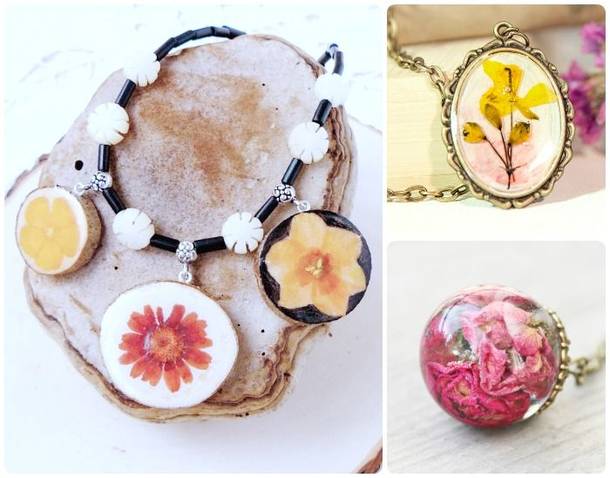 TOP 10 Bijuterii şi accesorii florale