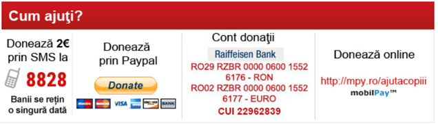 Vlăduţ are nevoie de 1.500 de lei pe lună!