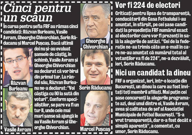 Iordănescu, şef la FRF! Aceasta e varianta de «avarie» vehiculată pentru preşedinţia Federaţiei Române de Fotbal