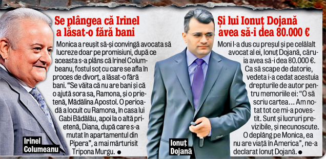 EXCLUSIV LIBERTATEA | Zestrea Irinucăi o scapă pe Moni de datorii