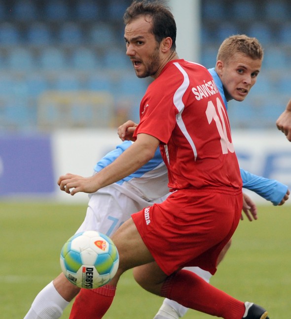 UEFA Europa League first qualifying round soccer match between Mladost Podgorica and Videoton FC