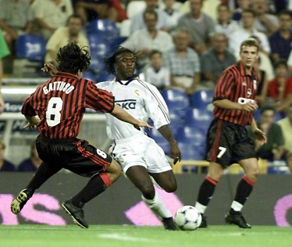 SOCCER-REAL MADRID- MILAN-XXI SANTIAGO BERNABEU TROPHY