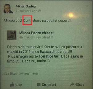 Gâdea, cratima îţi joacă feste! Uite ce gafă a făcut antenistul! 