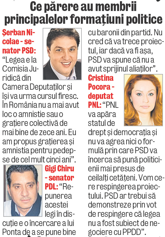 Aleşii se pun la adăpost de pârnaie! Vor să scoată iar de la naftalină graţierea şi amnistierea sub denumirea «Legea Popescu-Becali»