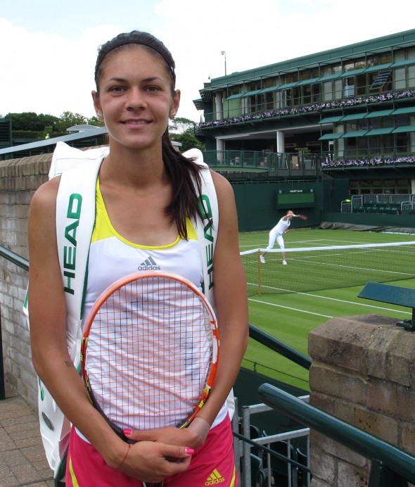 Marian Burlacu a descusut-o pe Andreea Mitu, surpriza României la Wimbledon