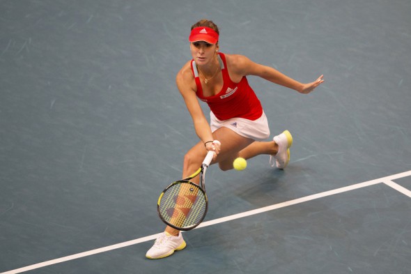 Belinda Bencic este o jucătoare de mare perspectivă pentru tenisul mondial. Foto: EPA