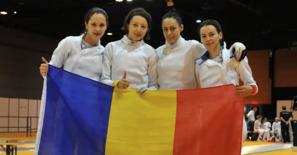 Echipa de spadă a României