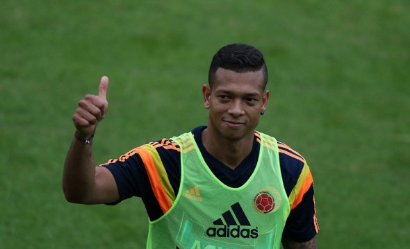 Fredy Guarin va juca împotriva Coastei de Fildeș. Foto: EPA