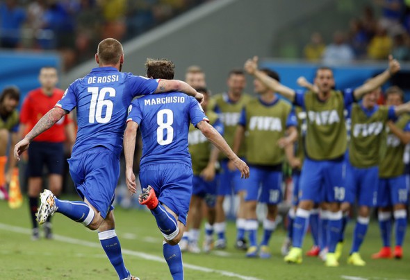 VIDEO / CM, Grupa D: ANGLIA - ITALIA 1-2. Spectacol în junglă!