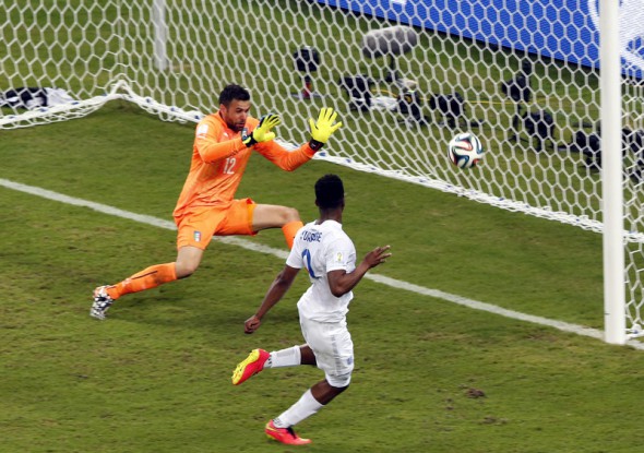 Daniel Sturridge a marcat golul Angliei la Manaus. Foto: EPA
