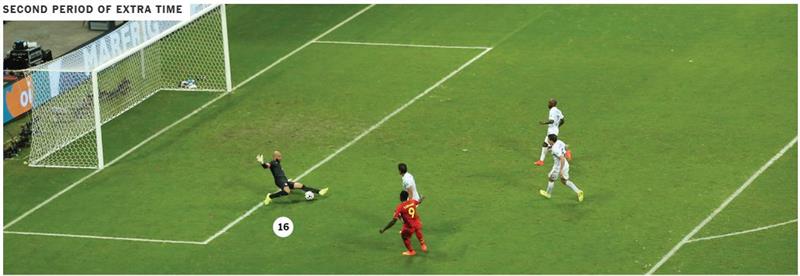 FOTO/ Americanii îl au pe ”Superman” Tim Howard. ^16 parade, RECORD MONDIAL, dar e acasă