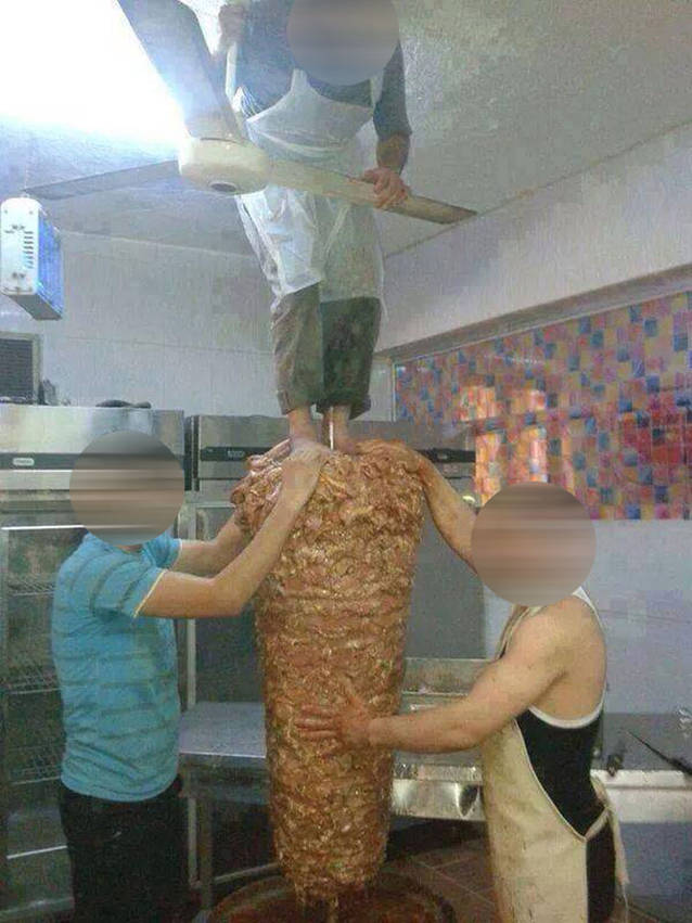 După ce vezi poza asta nu vei mai mânca NICIODATĂ SHAORMA! FOTO