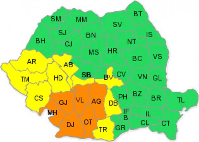COD PORTOCALIU de FURTUNI în mai multe JUDEŢE DIN ŢARĂ! 