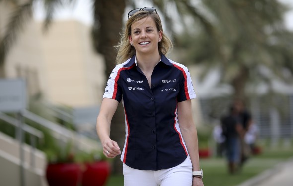 Susie Wolff, noua senzaţie din Formula 1 FOTO: EPA