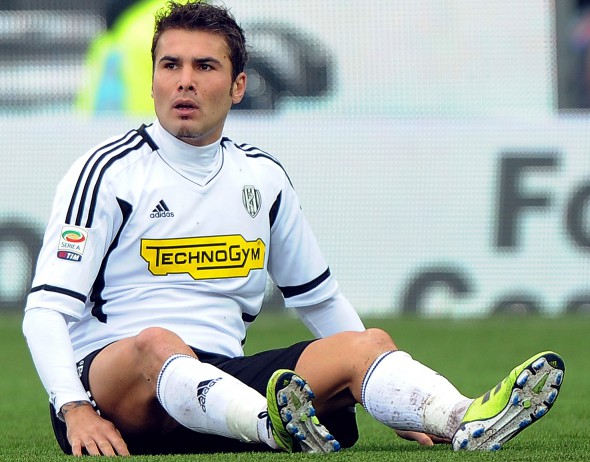Adrian Mutu nu a reuşit să confirme la Cesena FOTO: EPA