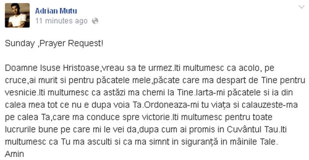 mutu mesaj facebook