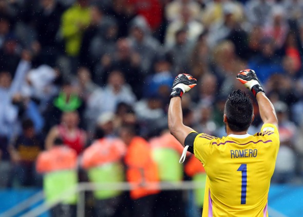 Sergio Romero, eroul Argentinei. Foto: EPA