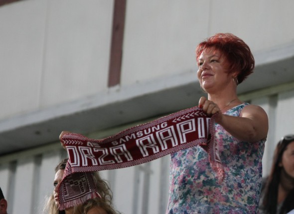 Rapid, iubire fără sfârşit! Fanii au dat recital la meciul cu Steaua