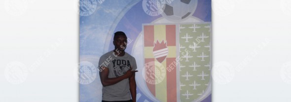 Karim Yoda (25 ani) şi-a făcut apariţia. Francezul a semnat cu Getafe. FOTO: getafecf.com  