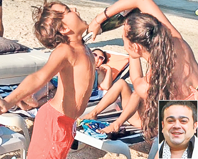 Ce-i mai place Irinucăi să facă pe modelul! FOTO