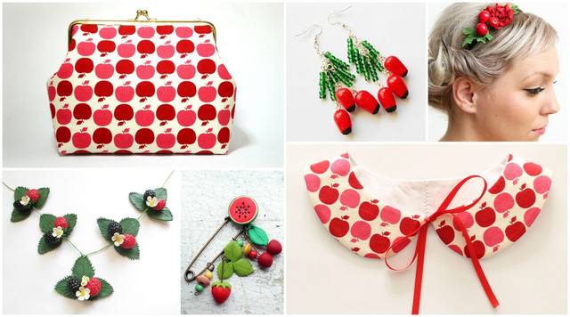 Top 16 bijuterii şi accesorii cu fructe