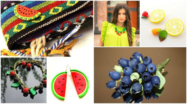 Top 16 bijuterii şi accesorii cu fructe