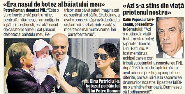 Dinu Patriciu, o VIAȚĂ DE FILM încheiată tragic