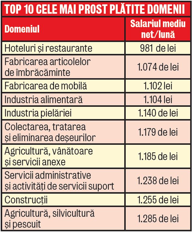 2,6 milioane de români trăiesc cu mai puţin de 1.000 de lei/lună