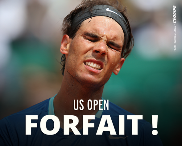 US Open, ”DECAPITAT”. Rafael Nadal nu va participa la ultimul turneu de Mare Şlem al anului