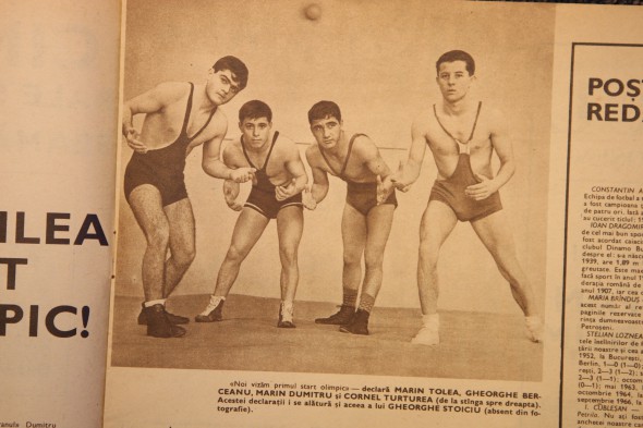 Tolea Berceanu Dumitru Turturea lupte 1967