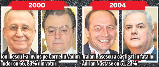 Ei sunt gladiatorii care s-au luptat pentru Preşedinţie