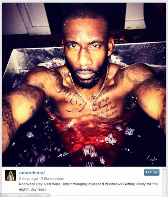 INCREDIBIL! Un jucător de baschet din NBA face baie în vin de şase luni. Motivul este ireal