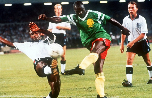  Roger Milla a înfruntat Anglia în sferturile de finală ale CM 1990 FOTO: EPA