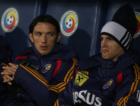 Ogăraru şi Neşu au îmbrăcat tricoul echipei naţionale FOTO: Vlad Chirea (Libertatea)