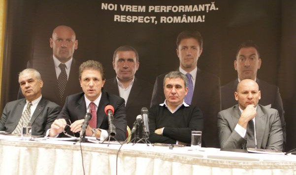 Anghel Iordănescu, Gică Popescu, Gică Hagi, Bogdan Stelea