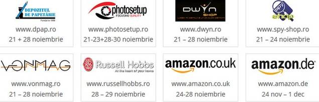 Lista MAGAZINELOR care aplică REDUCERI de BLACK FRIDAY 2014