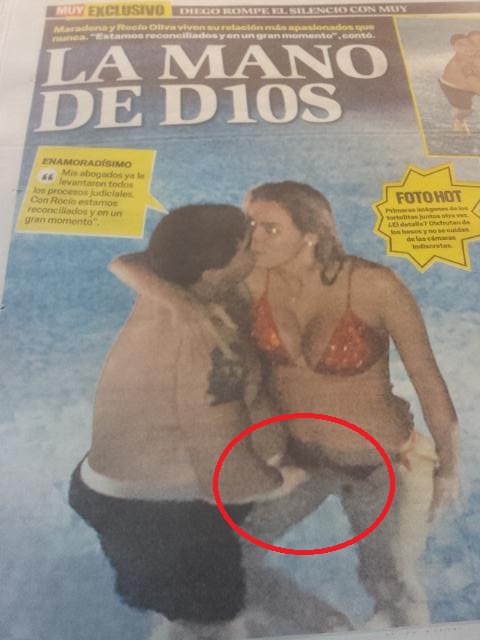 A căzut în PĂCAT! Maradona, prins cu "Mâna lui Dumnezeu" la păsărica iubitei