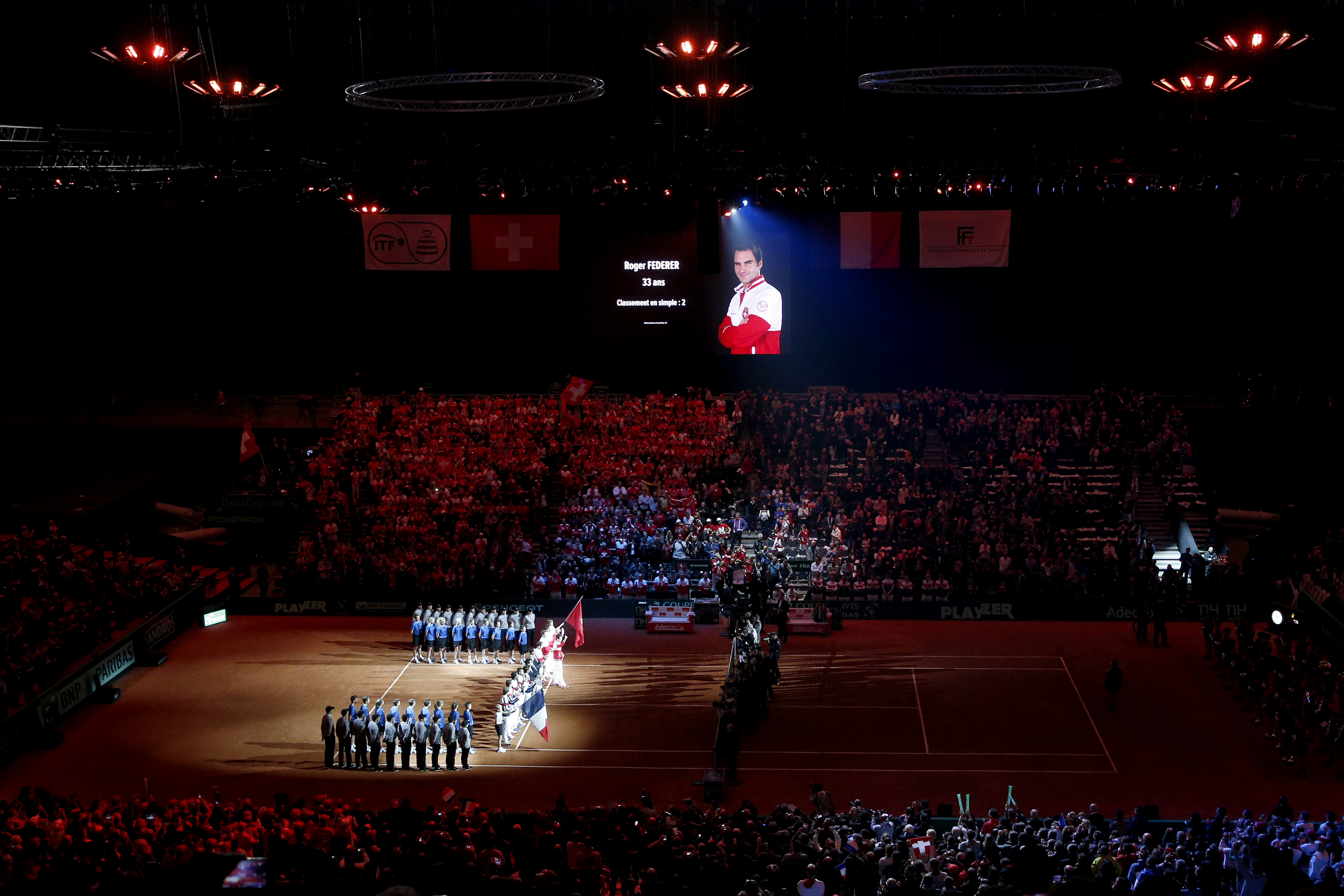 Davis Cup World Group Final - France vs Switzerland