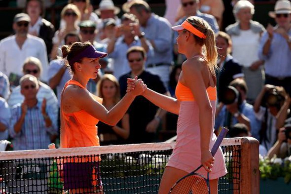 Simona Halep, Maria Șarapova