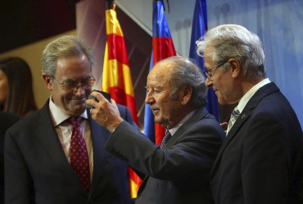 Tribute to FC Barcelona veteran players