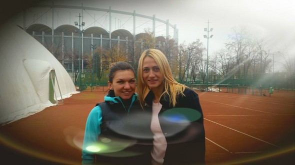 simona halep si potec