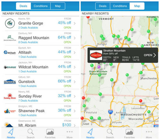 Aplicaţii pentru vacanţa la schi