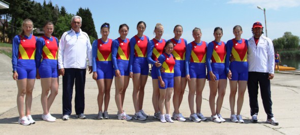 România, aur şi argint la CE de canotaj