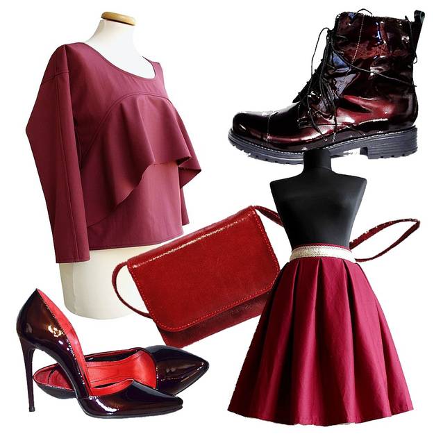 Top 15 accesorii vestimentare în culoarea anului 2015: Marsala