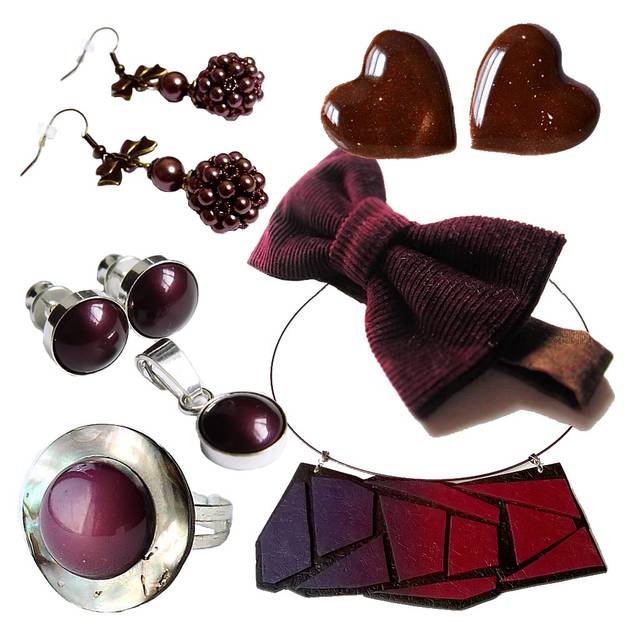 Top 15 accesorii vestimentare în culoarea anului 2015: Marsala