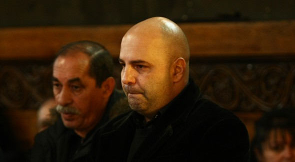 Florin Manea (dreapta), alături de fostul jucător al Rapidului, Ispas FOTO: Vlad Chirea (Libertatea)